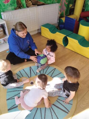 Learning about the world at Gower Day Nursery