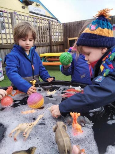 Learning to share at Gower Day Nursery 