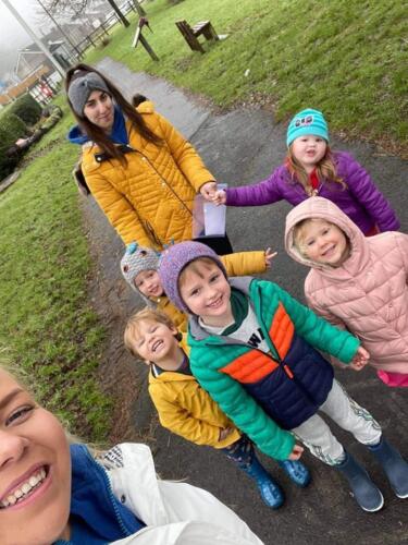 Adventure walks at Gower Day Nursery 