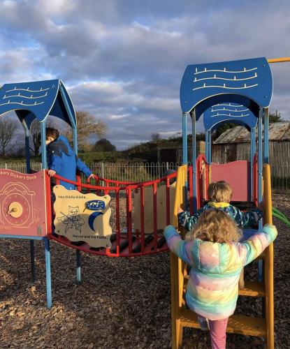 Follow the leader at Gower Day Nursery