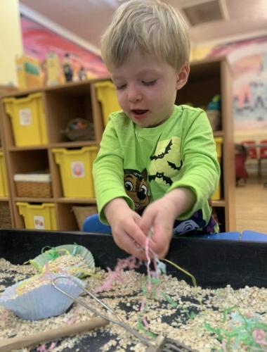 Special cupcake making using our imagination at Gower Day Nursery