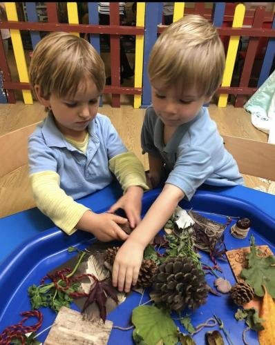 Autumn texture hunt at Gower Day Nursery